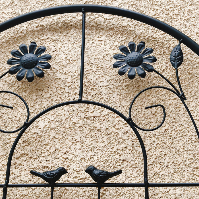 Metal Garden Trellis Rustproof Trellis For Climbing Plant Outdoor Flower Support