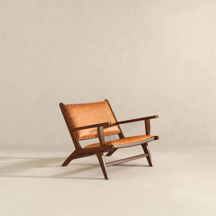 Daniel - Arm Chair - Brown / Tan