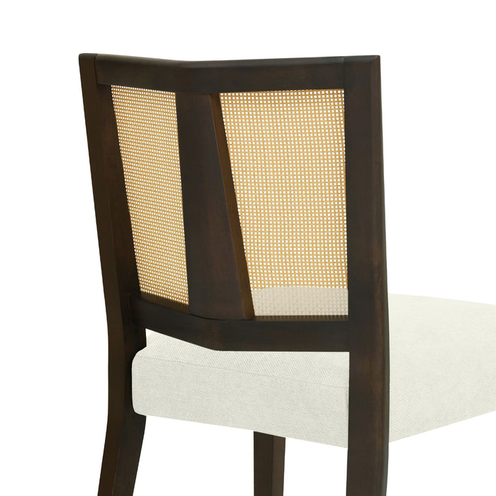 Rattan Dining Chair Without Arms (Set of 2)