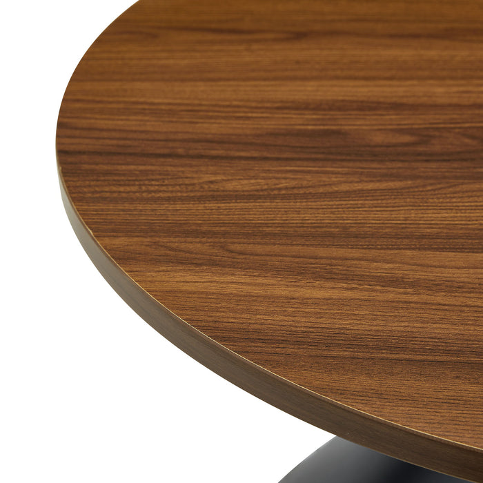 2 Piece Round Coffee Table Set For Living Room