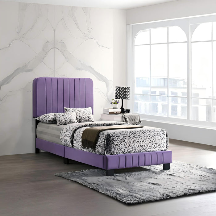 Channel Tufted Bed