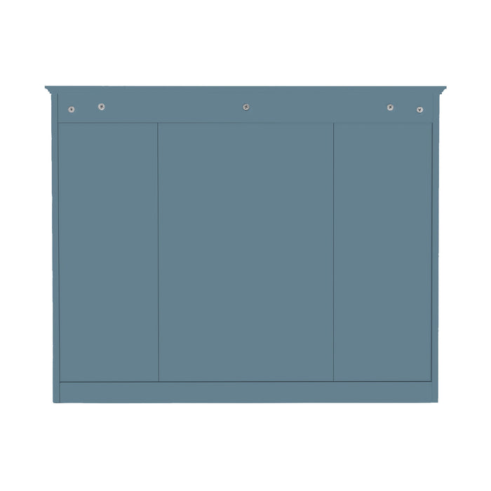 Wall Mounted Medicine Cabinet With Mirror, Storage Cabinet Featuring 6 Open Shelves And Adjustable Interior