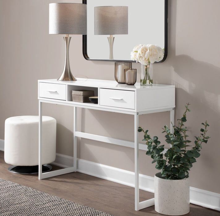 Lenuxe - Contemporary Semi Gloss Table Lamp (Set of 2)