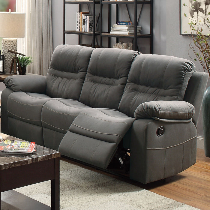 Modern Style Living Room Set With Pillow Arms