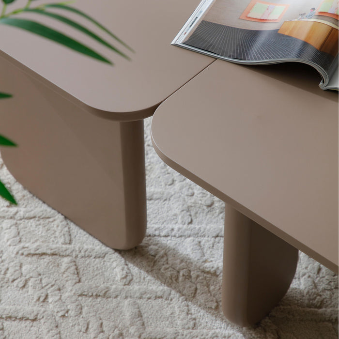 L-Shape Coffee Table For Living Room