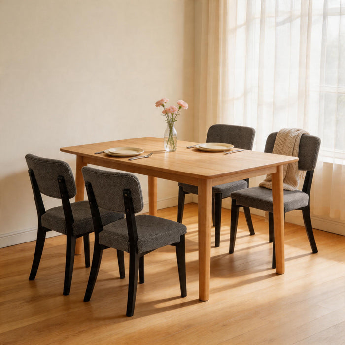 Contemporary Armless Dining Chairs (Set of 2)