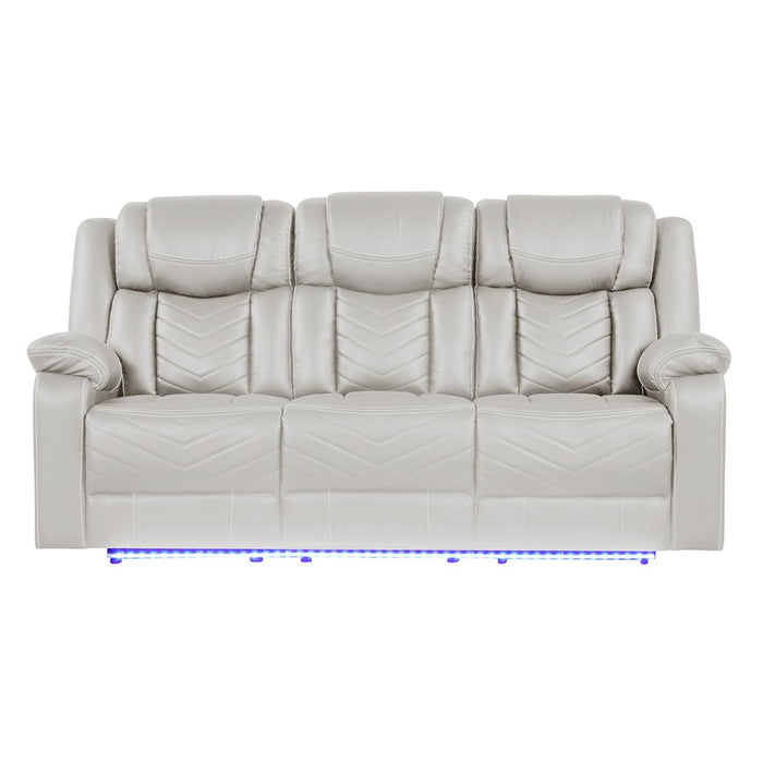 Challenger - LED Power Recliner Sofa