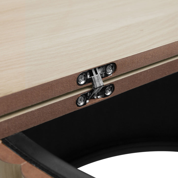 Coffee Table, Round Coffee Table, Modern Side Tables Accent End Table For Living Room, Apartment - Natural