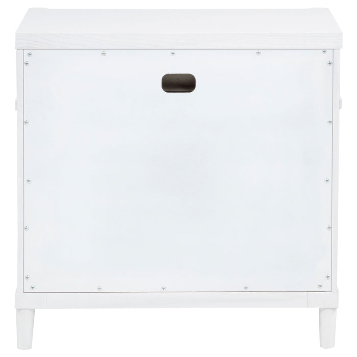 Robinson - 3 Drawer Nightstand - White
