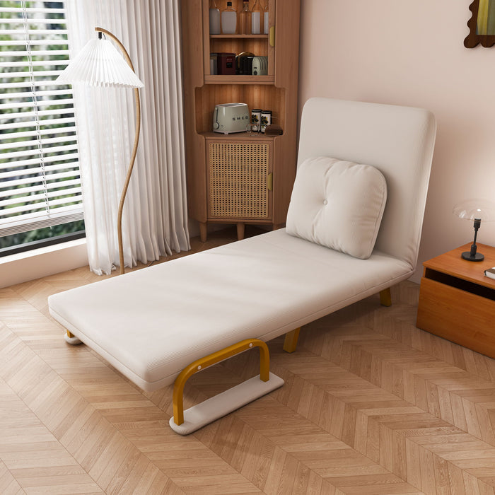 5 In 1 Folding Sofa Bed With 5 Position Adjustable Backrest
