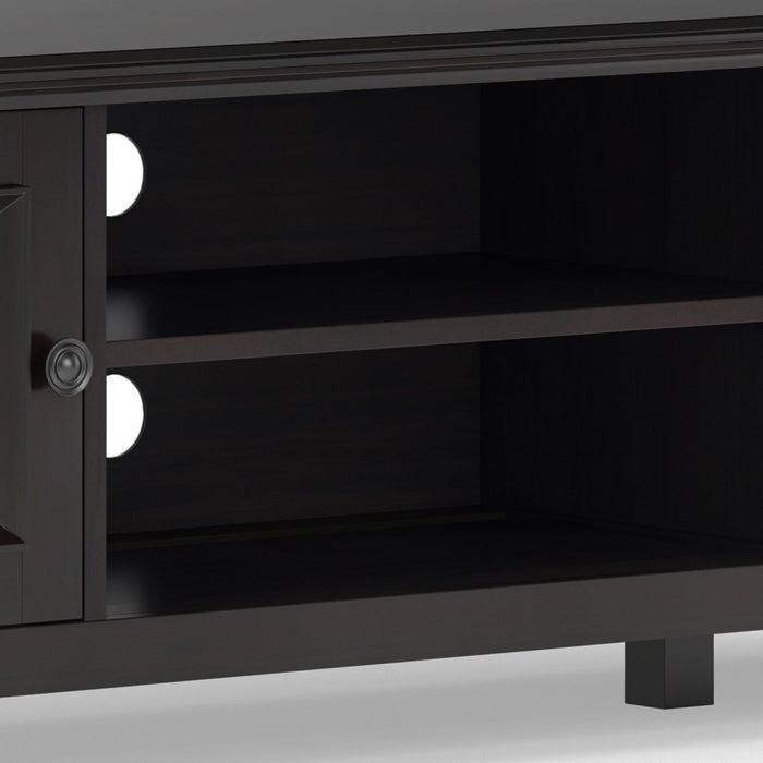 Amherst - Low TV Media Stand - Hickory Brown