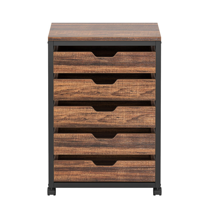 Storage Chest With Wheels, Mobile Drawer Unit