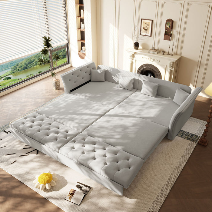 Oversize Pull Out Sofa Bed For Living Room