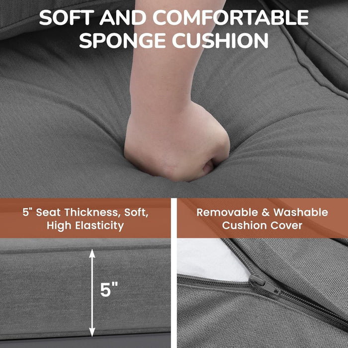 Outdoor Patio Set, All-Weather & Thick Cushions