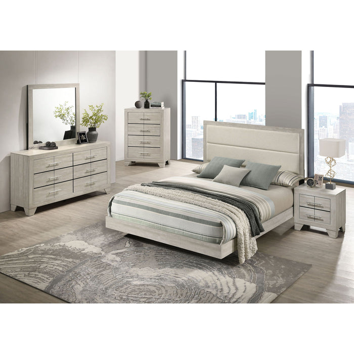 Strout - 6 Drawer Dresser - Cream