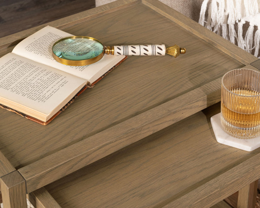 Devin - Solid Wood Nesting Accent Tables
