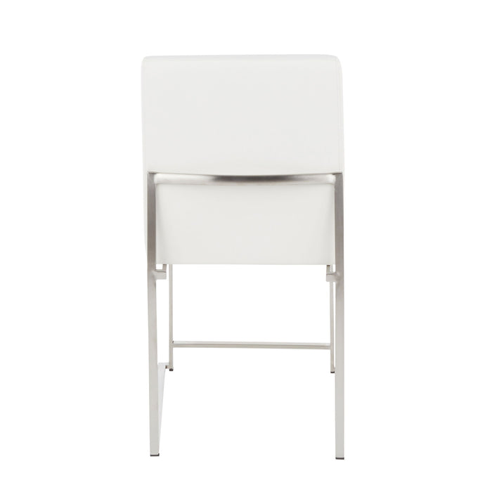 Fuji - Contemporary Modern Elegance High Back Dining Chair (Set of 2)