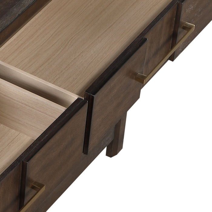 Kenzo - 6 Drawer Dresser - Walnut