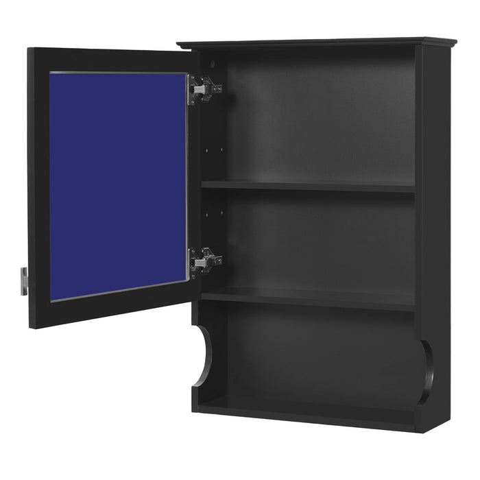 Wall Mounted Bathroom Storage Cabinet With Mirror, Soft Closing Hinges