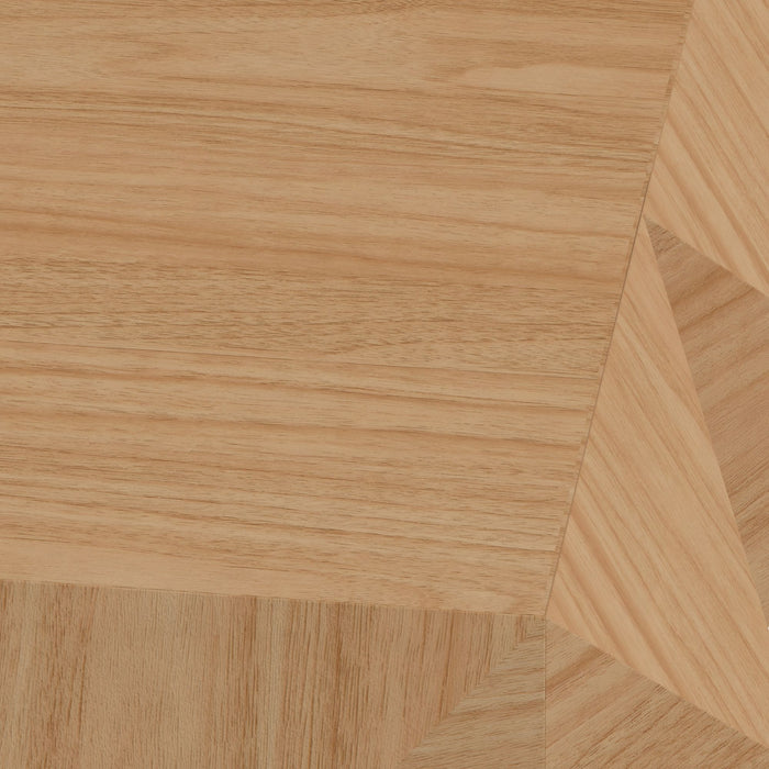 Side Table With 3D Embossed Pattern Design