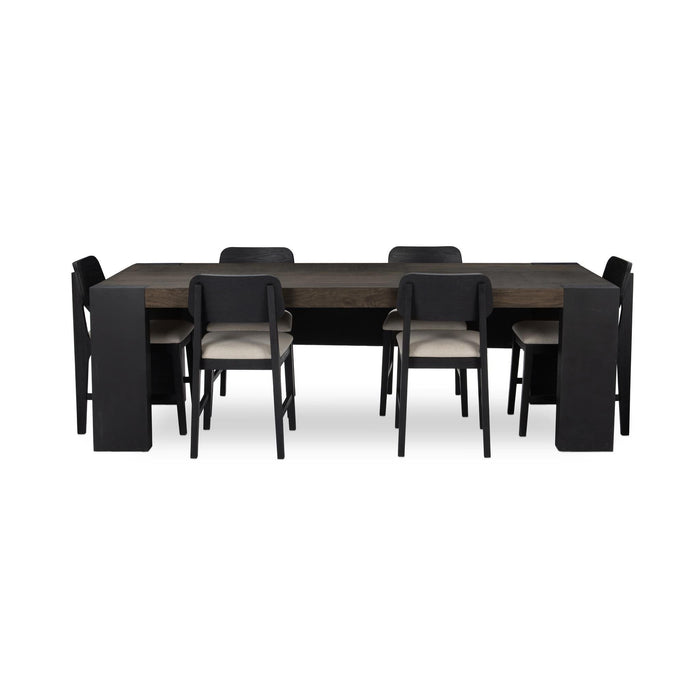 Deaven - Dining Table - Brown