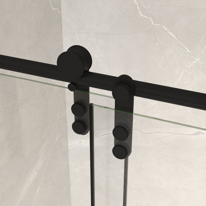 Frameless Sliding Bathtub Door With Frame