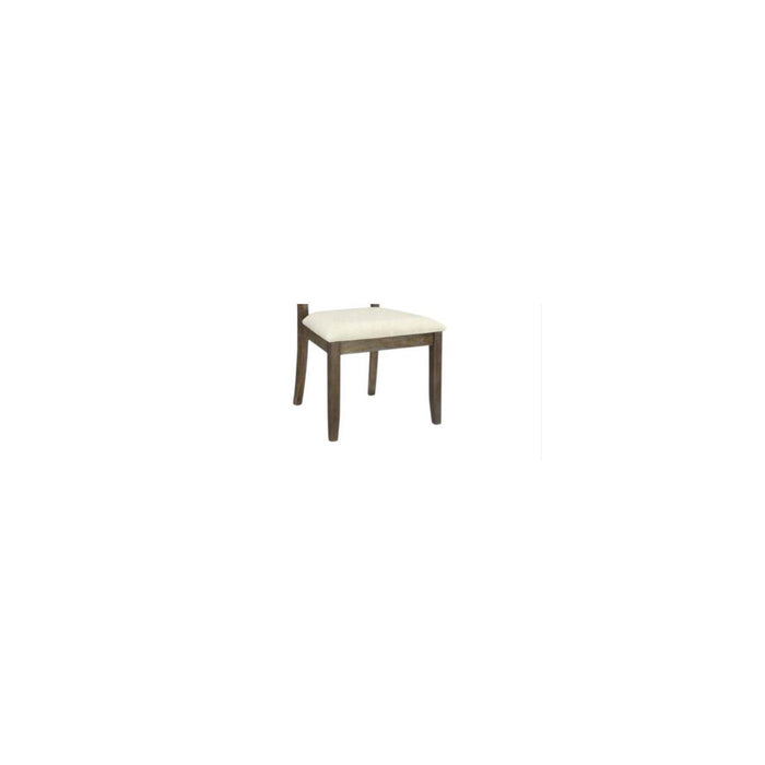 Claudia - Side Chair (Set of 2) - Beige / Brown