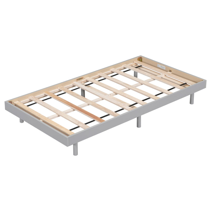 Modern Floating Platform Bed Frame