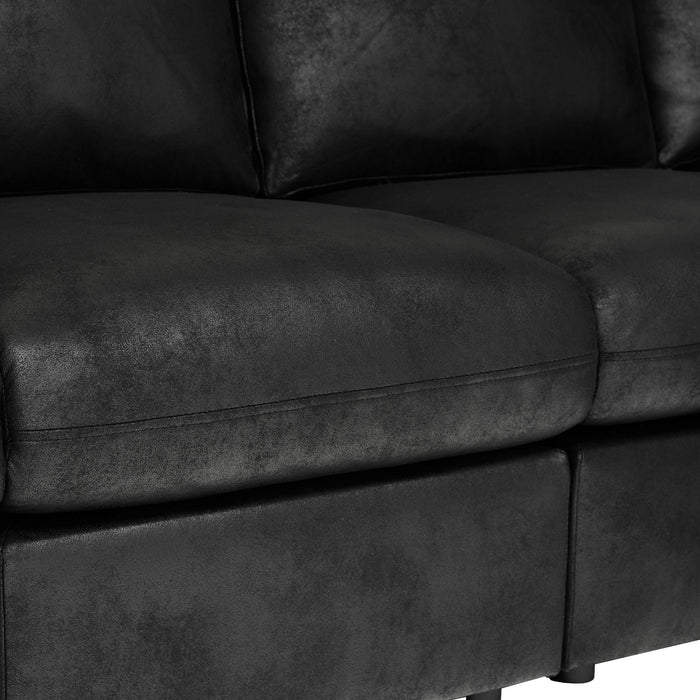 Sectional With 2 Ottomans