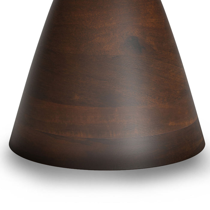 Winnie - Round Coffee Table - Walnut