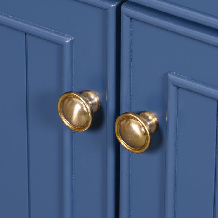 Bathroom Vanity With Sink, Soft Close Doors, Adjustable Shelves