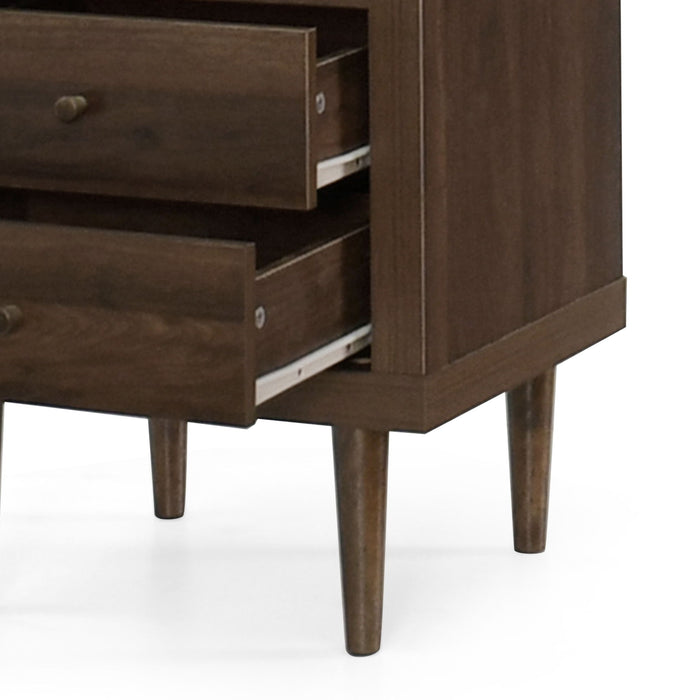 Nystrom - Mid Century Modern 2 Drawer Nightstand