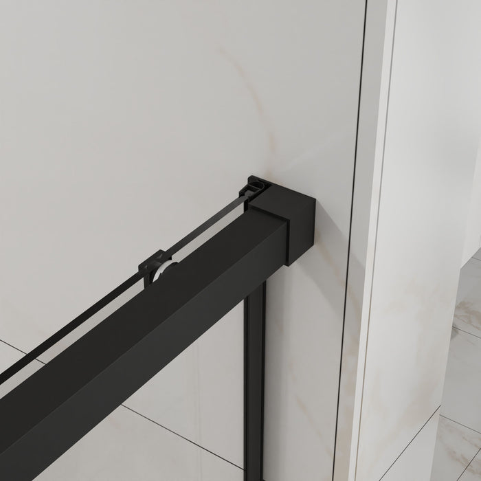 Semi Frameless Tub Sliding Shower Door