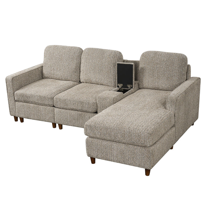 L - Sectional Sofa With Reversible Chaise