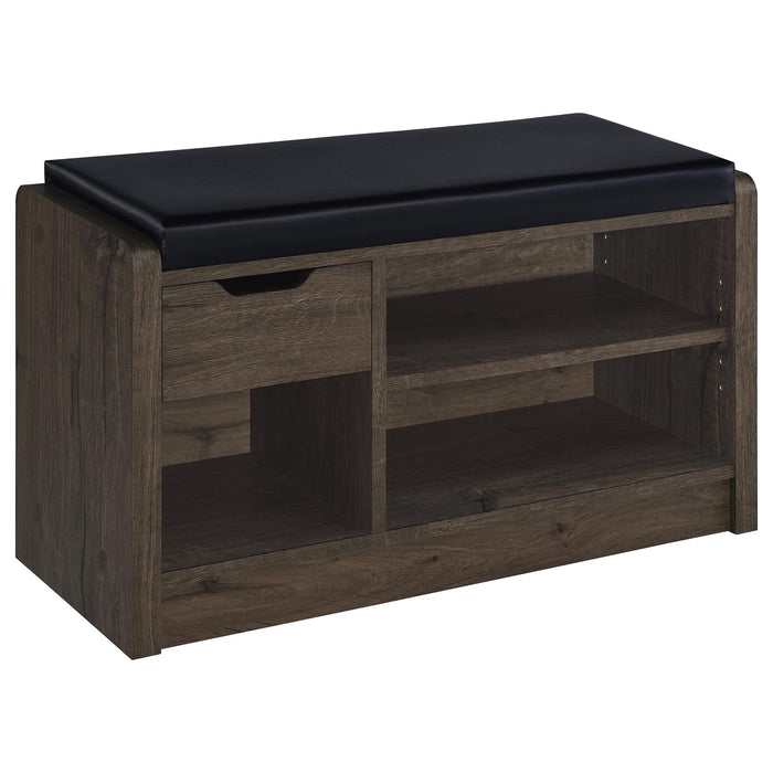 Astor - Open Shelf Storage Bench