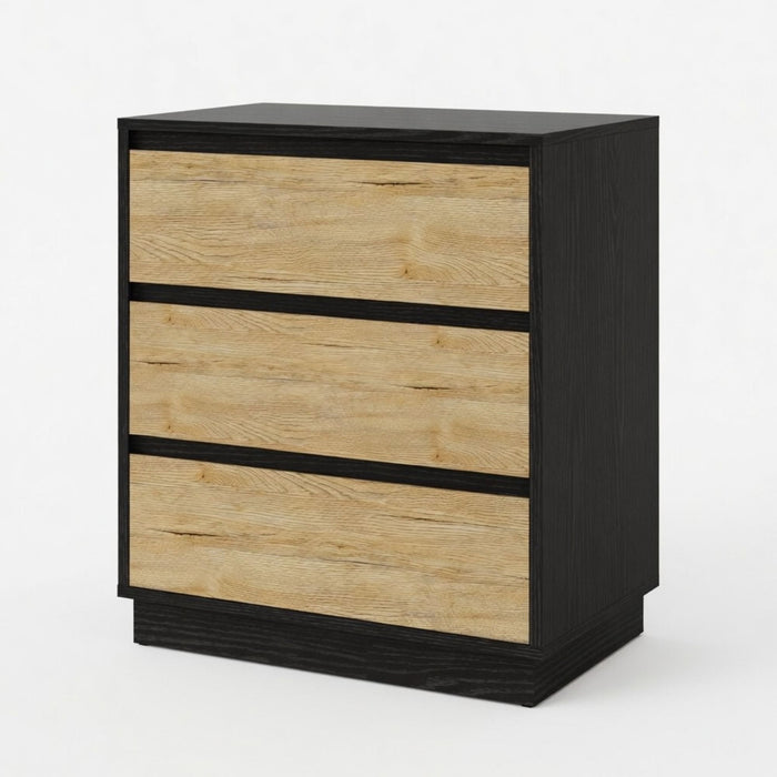 3 Drawer Nightstand, Bedroom Side Table