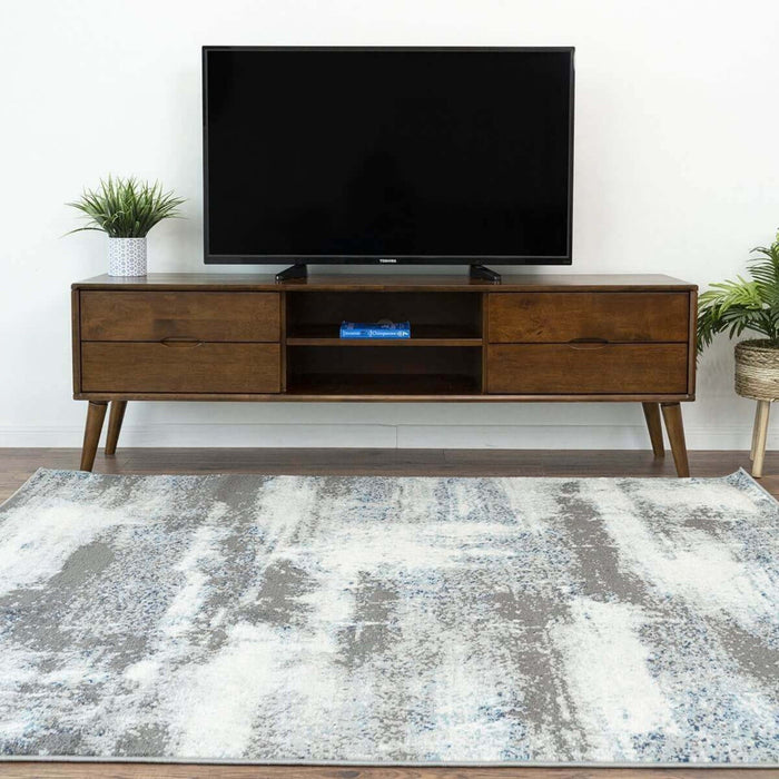Adrian - TV Stand - Walnut Brown