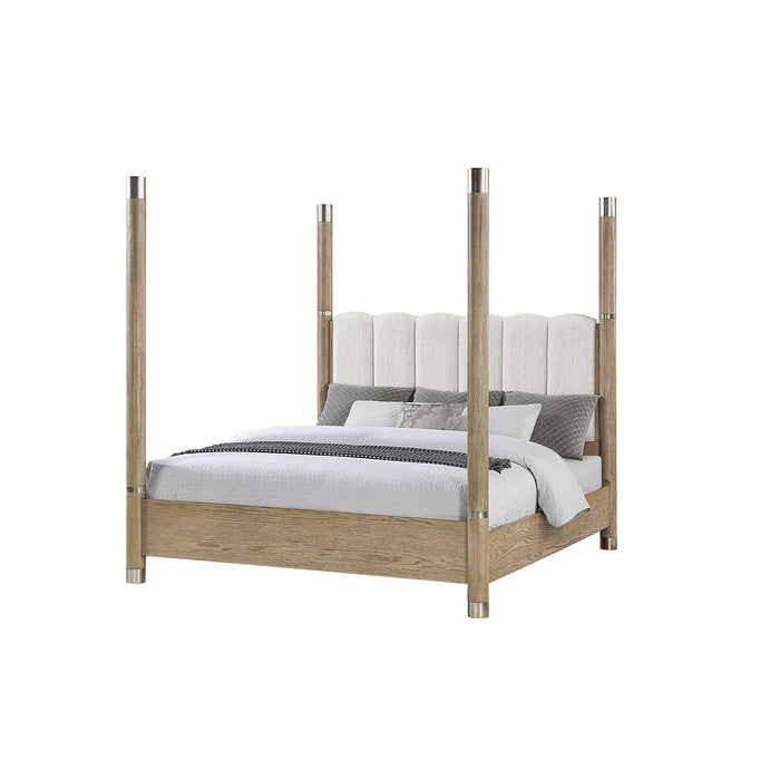 Sarai - Bed With Plush Upholstered Headboard