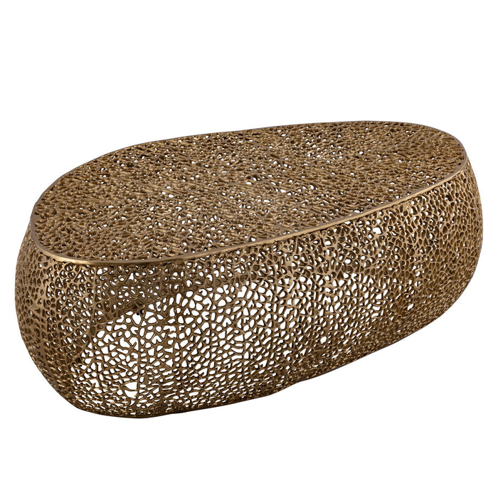 T3601 - Modern Oval Coffee Table