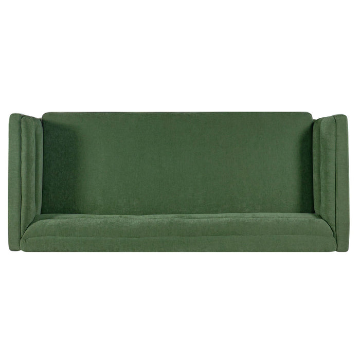 3 Seater Sofa Upholstery With Square Arms, Living Room Couch
