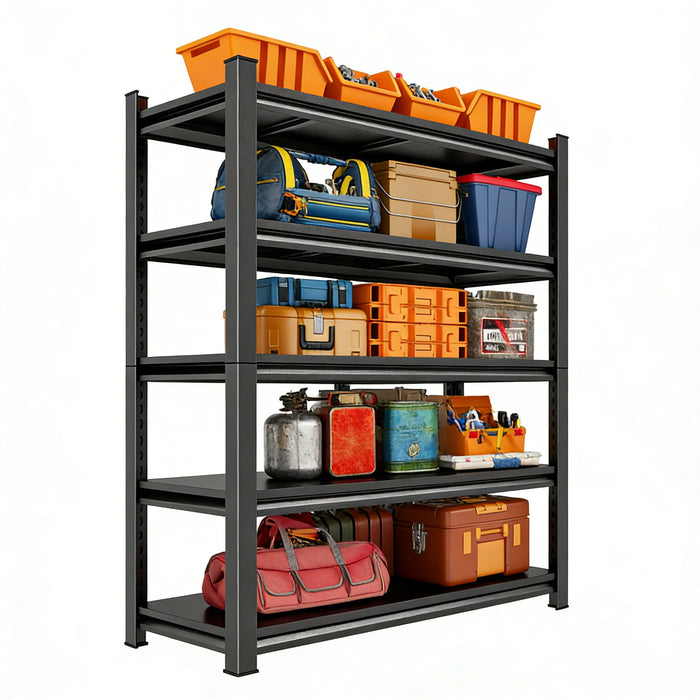 5 Tier Heavy Duty Shelving Unit Adjustable Shelving Units