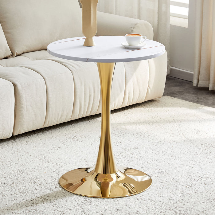 Round Dining Table With Thickened Top For Kitchen