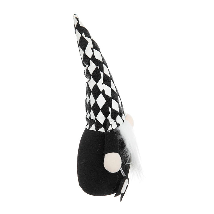 Gnome Decor, For Halloween Decor - Black / White