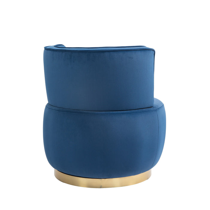 360 Degree Swivel Cuddle Barrel Accent Sofa Chair