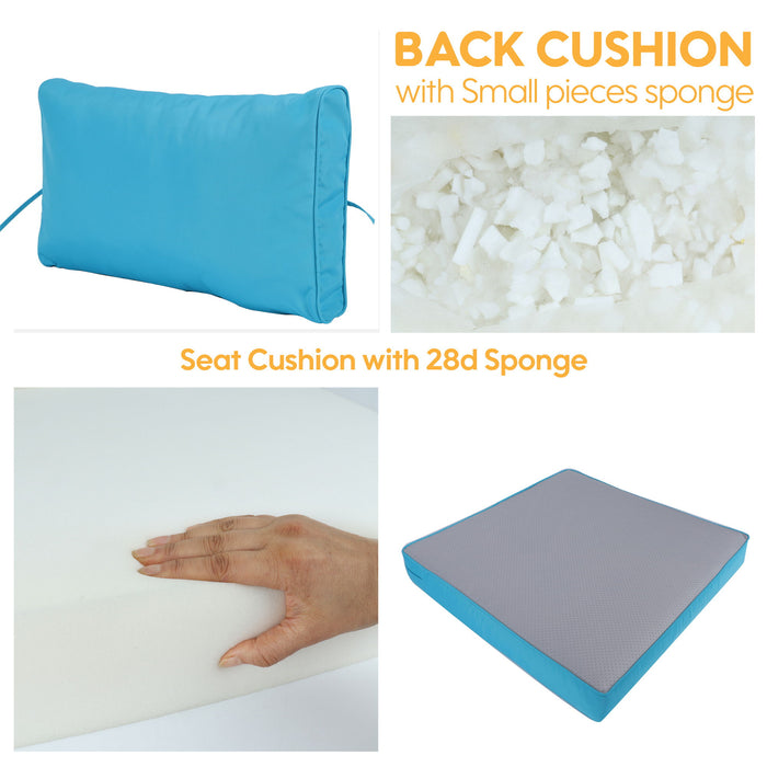 Outdoor Deep Seat Cushions For Patio Furniture Replacement, Cushion Set For Sectionals