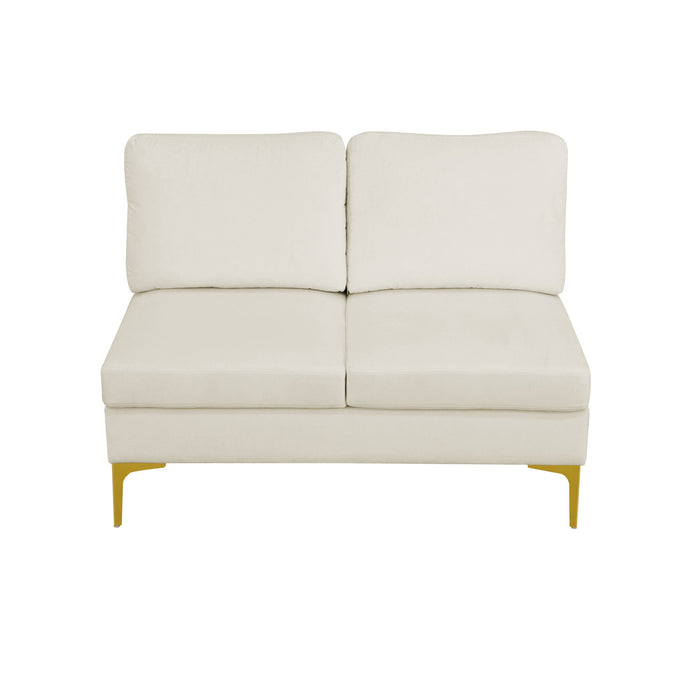 U - Shaped Sectional Sofa With Double Chaise