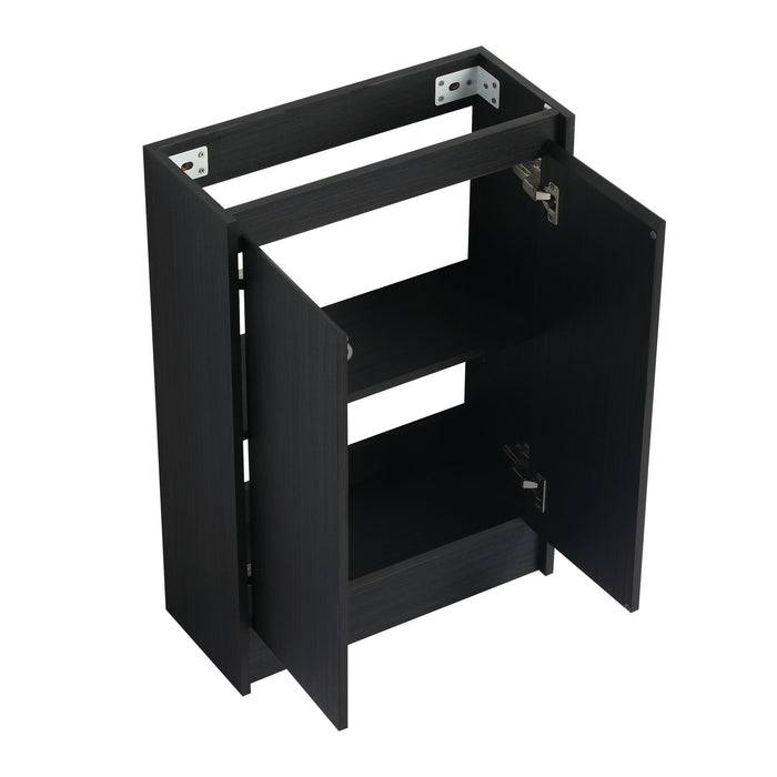 Freestanding Bathroom Vanity & Sink, Soft Close Doors