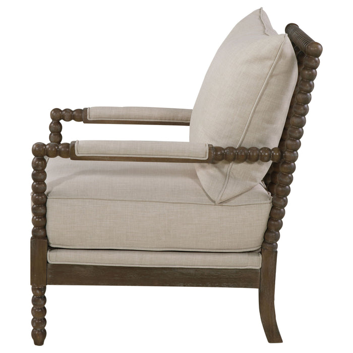 Removable Back Accent Chair