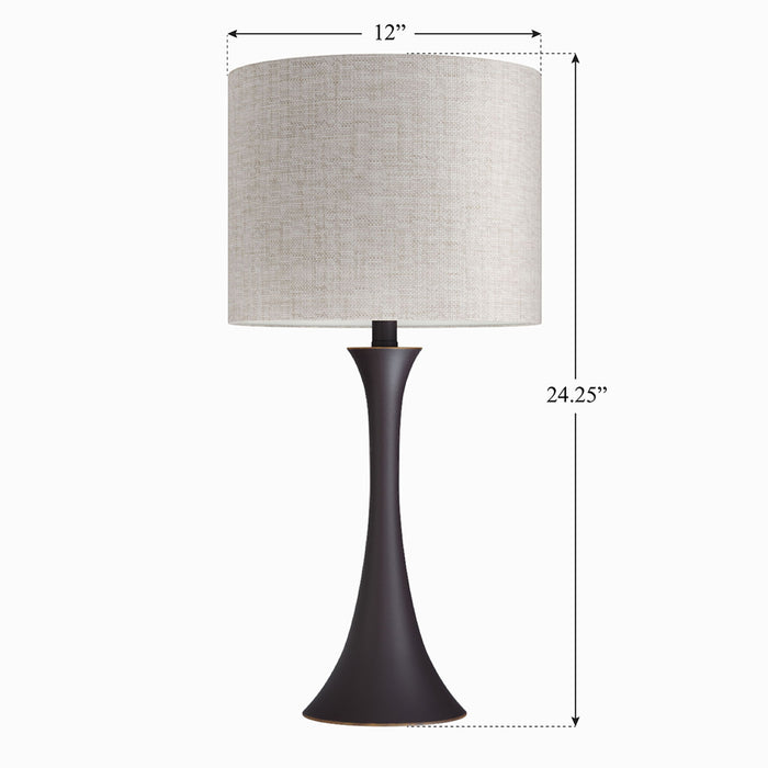 Lenuxe - Contemporary & Modern Design Table Lamp (Set of 2)