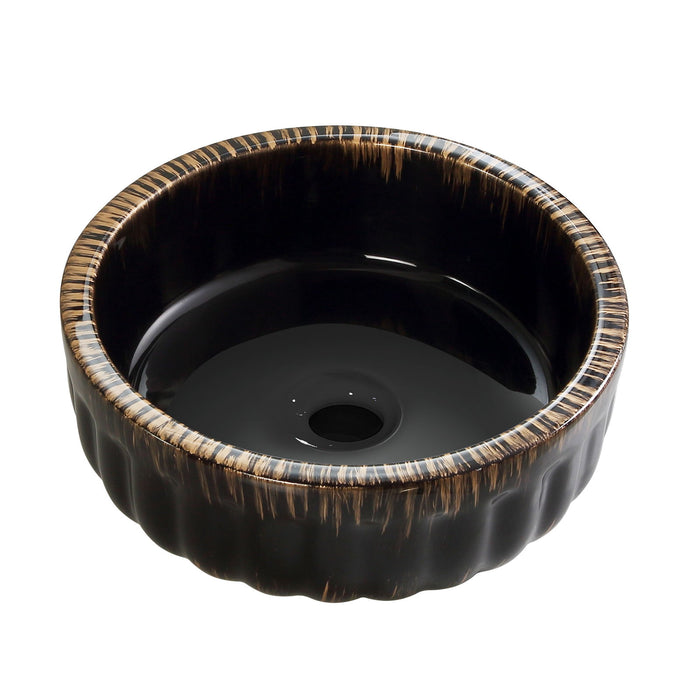 Vessel Sink, Above Counter Small Bowl - Black